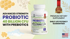 Probiotic 40 Billion with Prebiotics